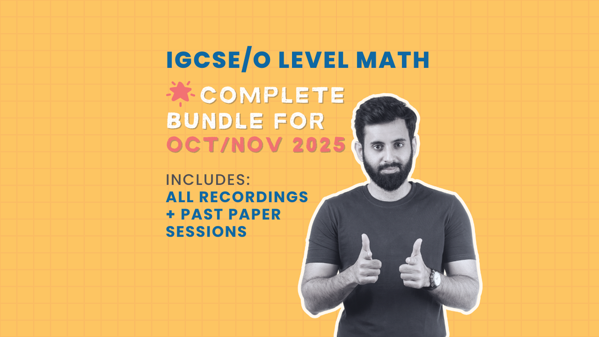 IGCSE/O LEVEL - Math Complete Exam Prep Kit
