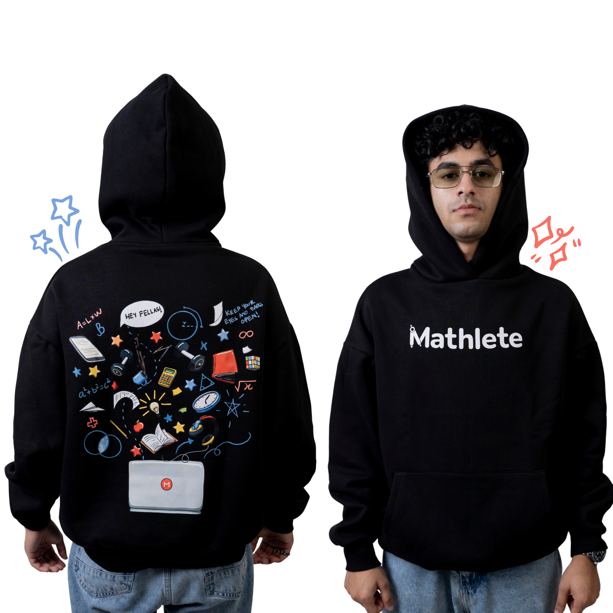 Core Mathlete Hoodie | Premium Student Hoodie – Mathlete by Saad