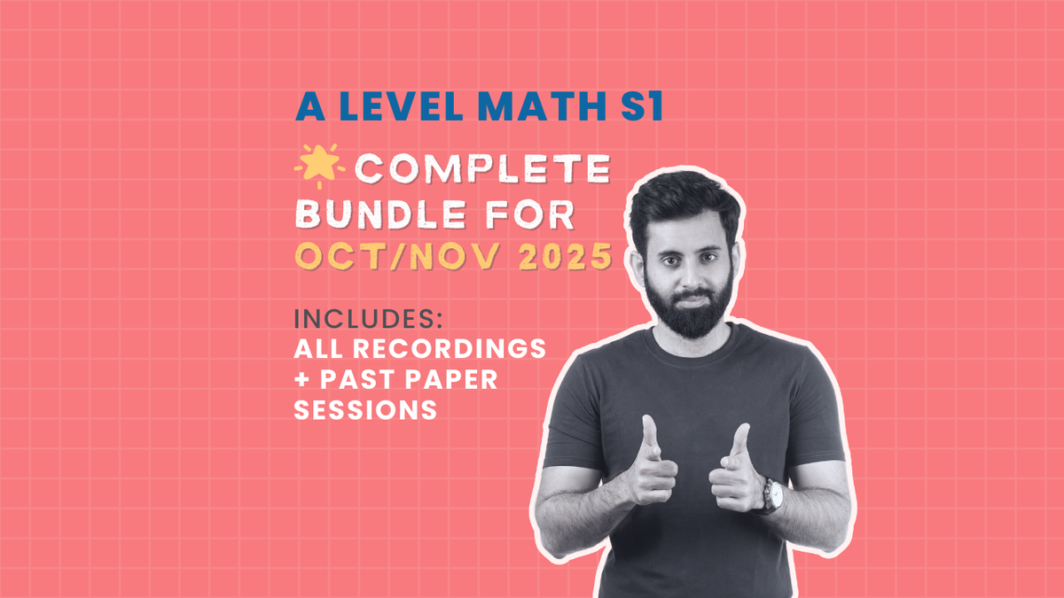 A Level Math - S1 Complete Exam Prep Kit