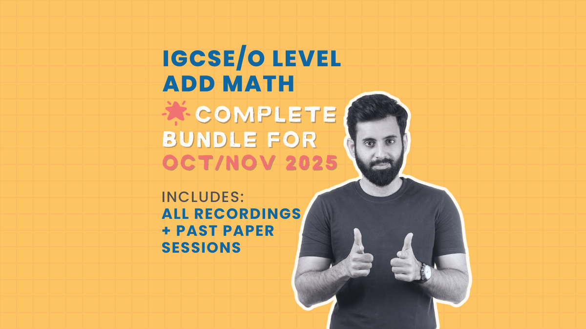 IGCSE/O LEVEL - Add Math Complete Exam Prep Kit