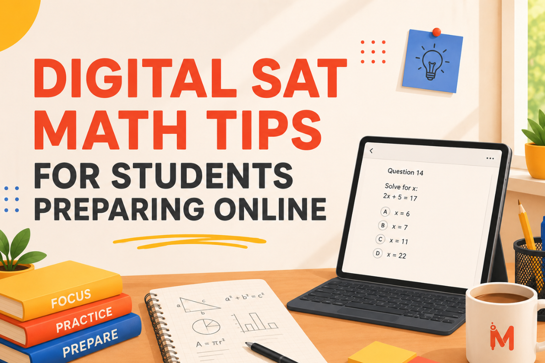 Digital SAT Math Tips for Students Preparing Online