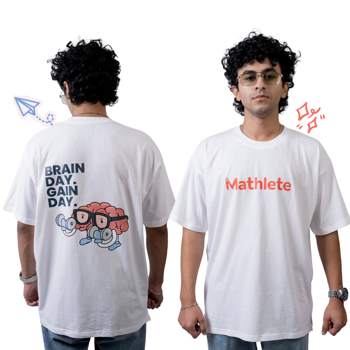 Brain Day Oversized Tee