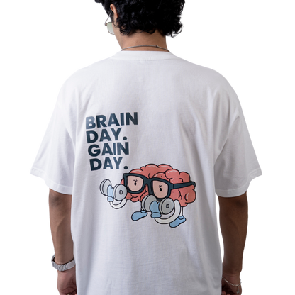Brain Day Oversized Tee