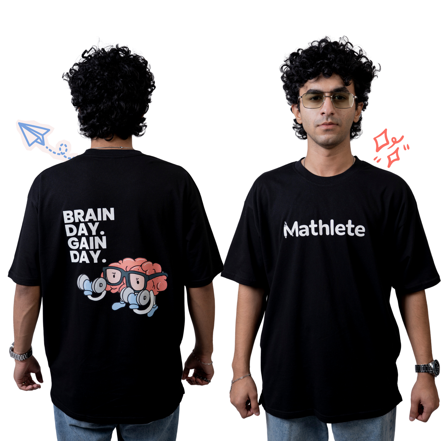 Brain Day Oversized Tee