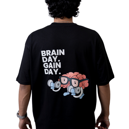 Brain Day Oversized Tee