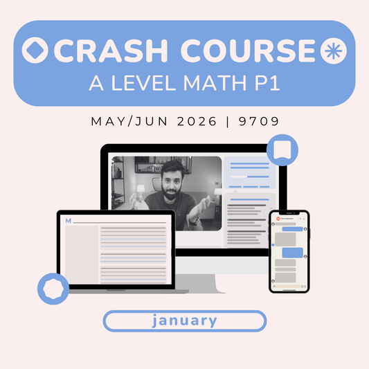 A Level Math P1 Crash Course - January