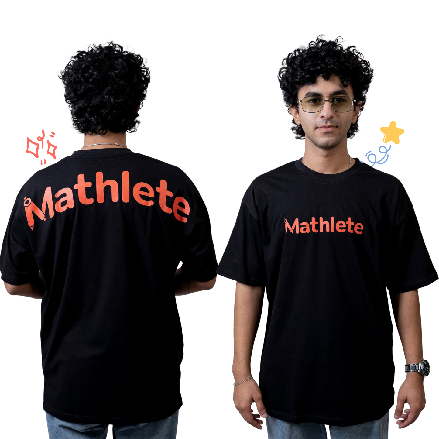 Mathlete Essential Oversized Tee