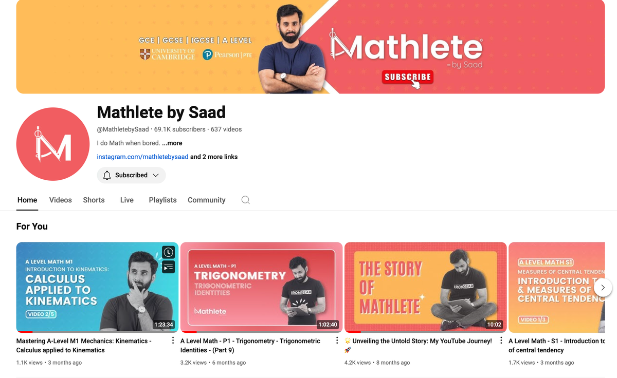 A Mathlete Mathlete: Your Ultimate Online Math Community – Mathlete by Saad