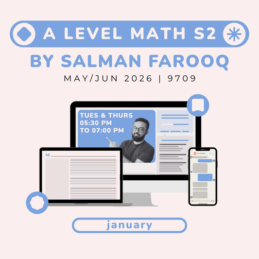 A level Math S2 by Salman Farooq (January)