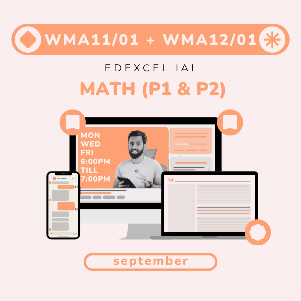 EDEXCEL IAL MATH P1 & P2