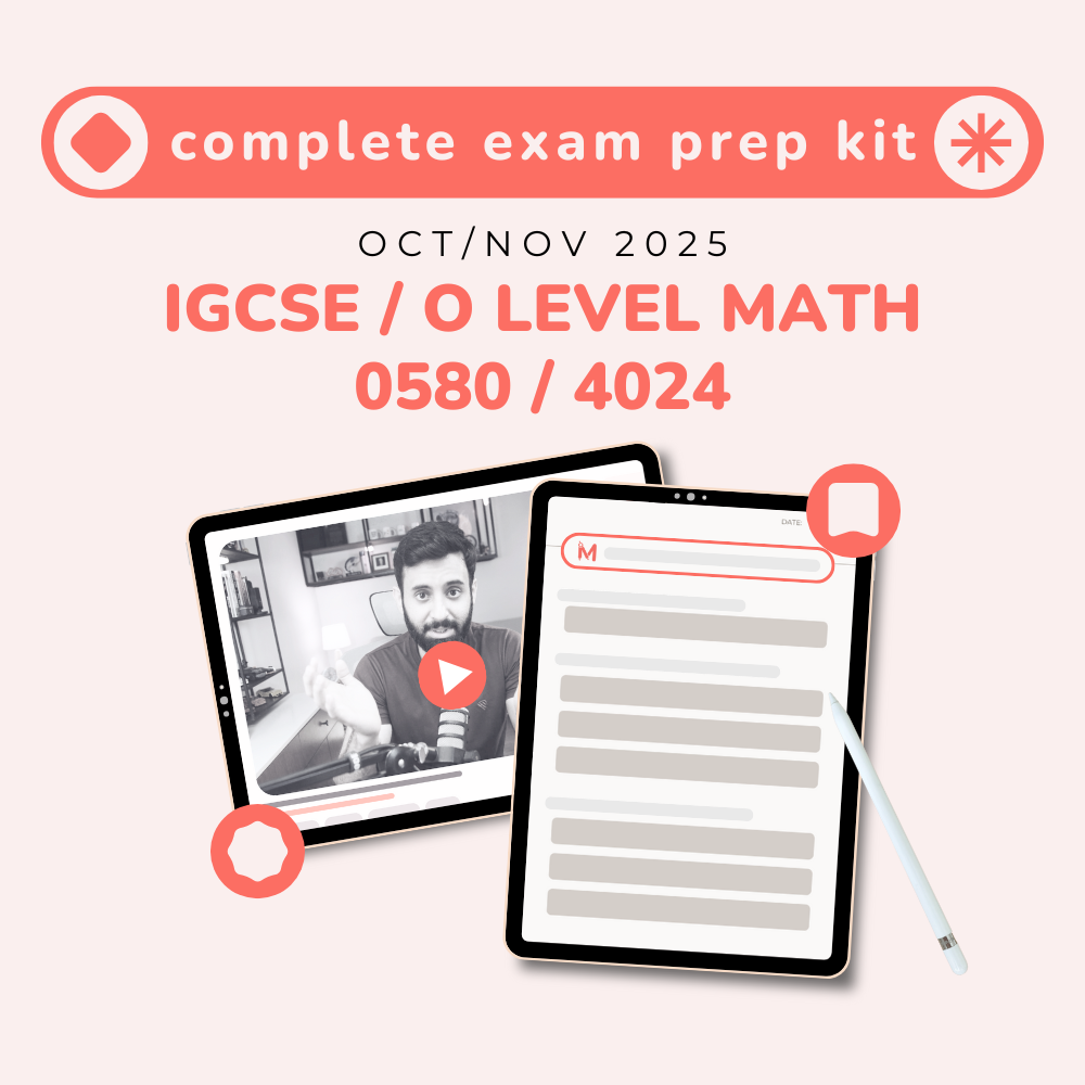 IGCSE/O LEVEL - Math Complete Exam Prep Kit