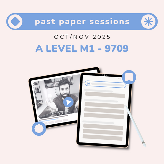 A Level Math M1 - Past Paper Sessions